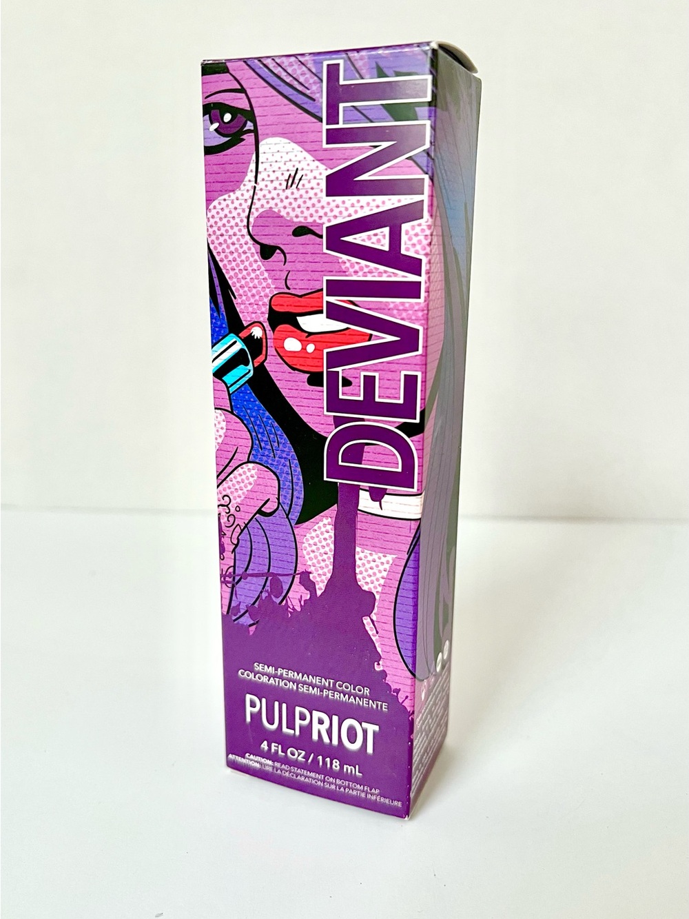 Pulp Riot “Deviant” Plum Purple Hair Color - NIB